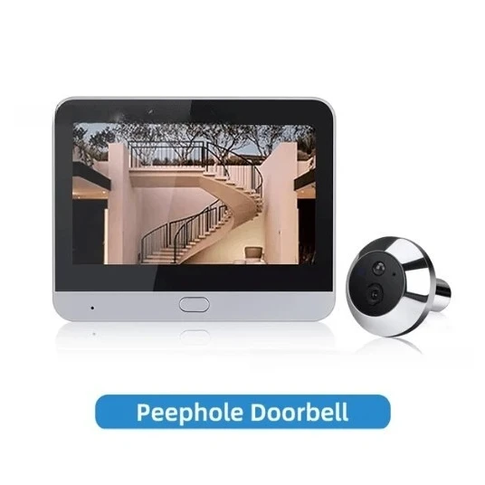 Tuya Smart Wifi Cat Eye Doorbell MINI Cat Head Smart Wireless Video Intercom