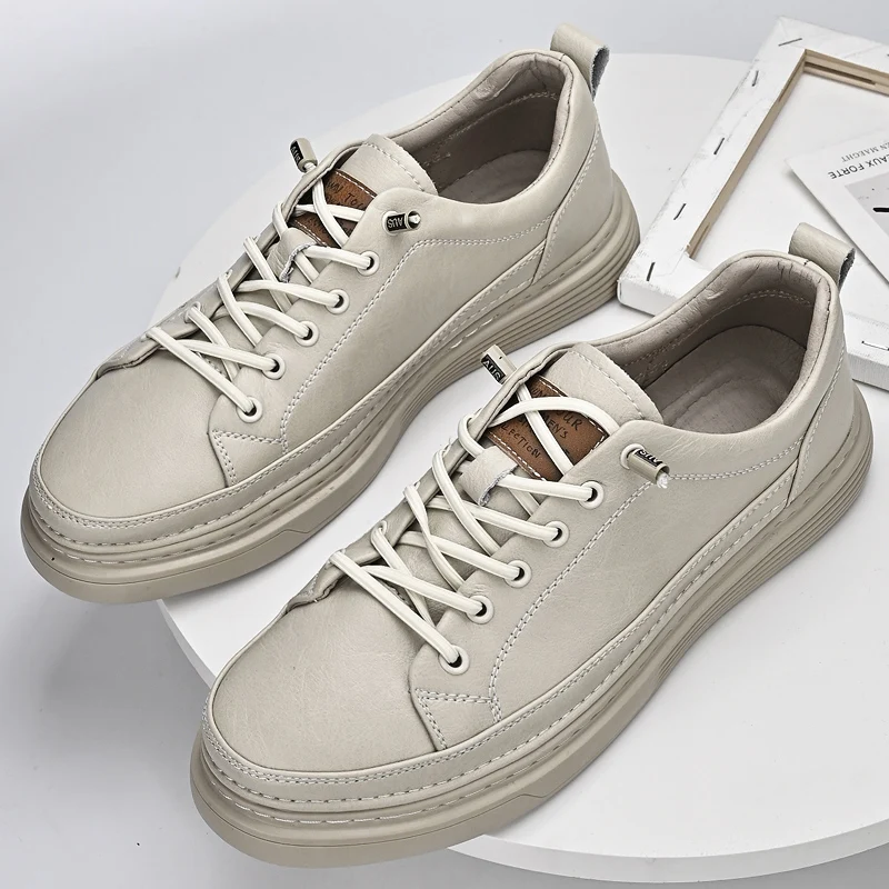 سميكة سوليد الخريف حذاء رجالي عادية الراقية الأعمال في الهواء الطلق تنفس رياضي الشباب المألوف #1