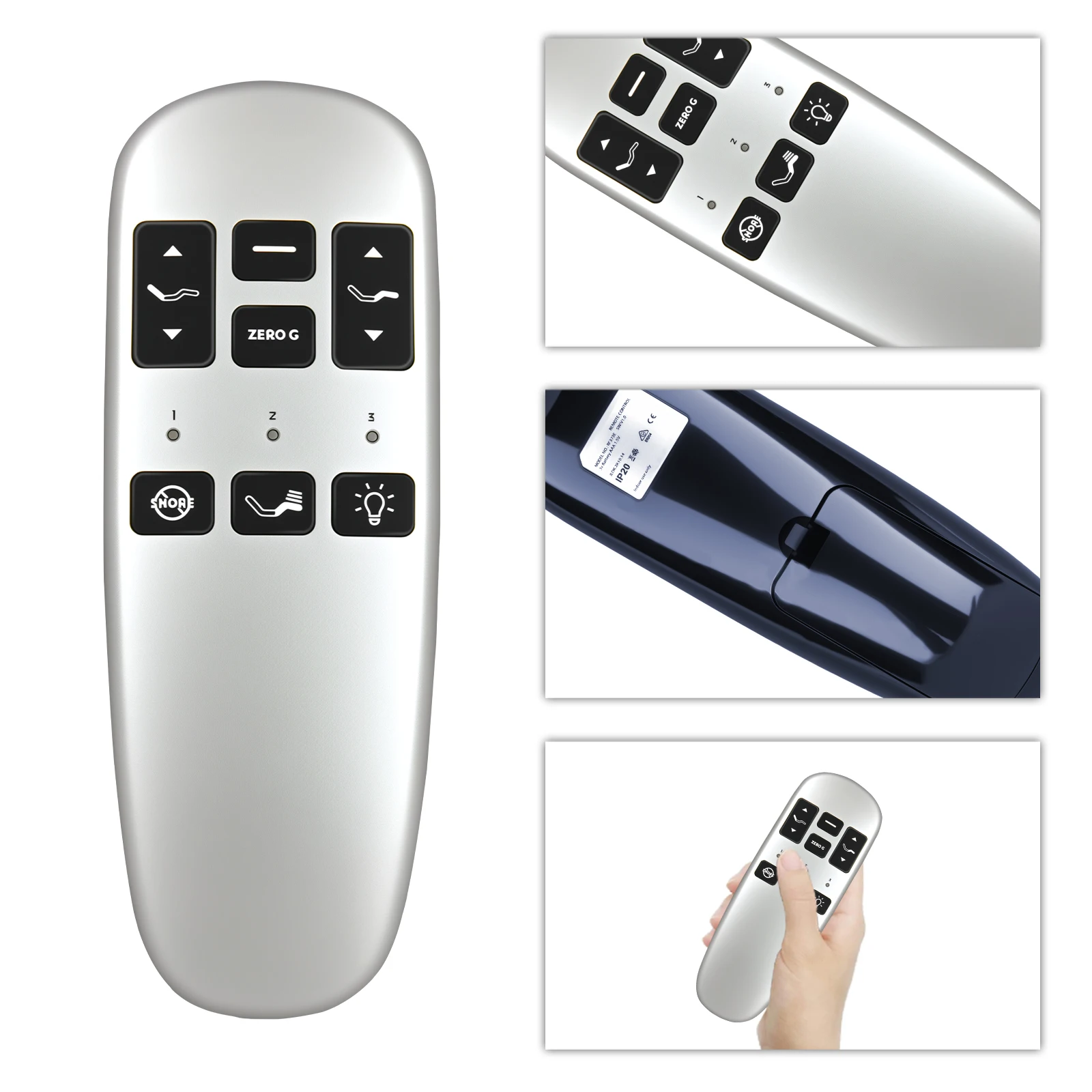 

New Remote Control Replacement for Ergomotion RF373E JLDK 28.09.04 Adjustable Bed