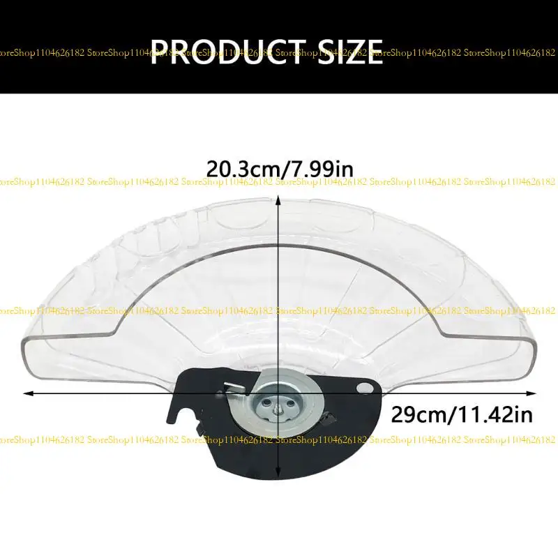 Q2Q4 Precise Cut Protectors Transparent Cutter Guard Case Compatibility untuk LS1040 Electric MITER Sawss DESTENTS DESAIN