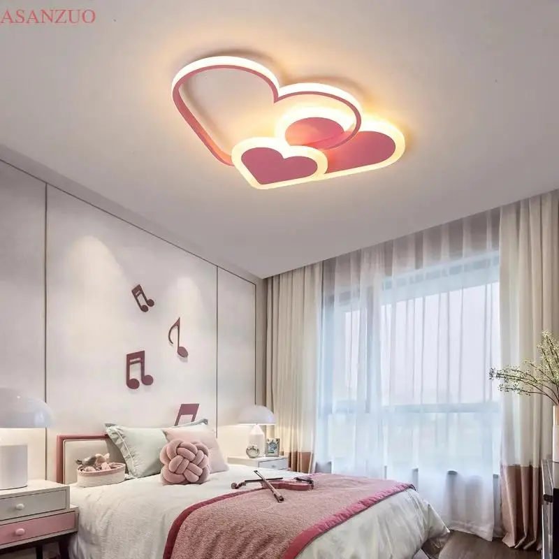 lampada moderna do teto led para quarto de crianca estrela nuvem amor forma decoracao luminarias interiores decoracao do quarto branco rosa criancas bercario 02