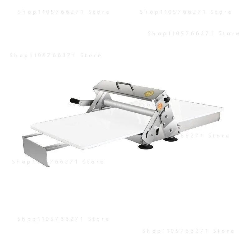 Hand Cranked Puff Pastry Machine Desktop Folding Hand Crank Machine Desktop Pizza Croissant Dough Tablet Manual Dough Sheeter