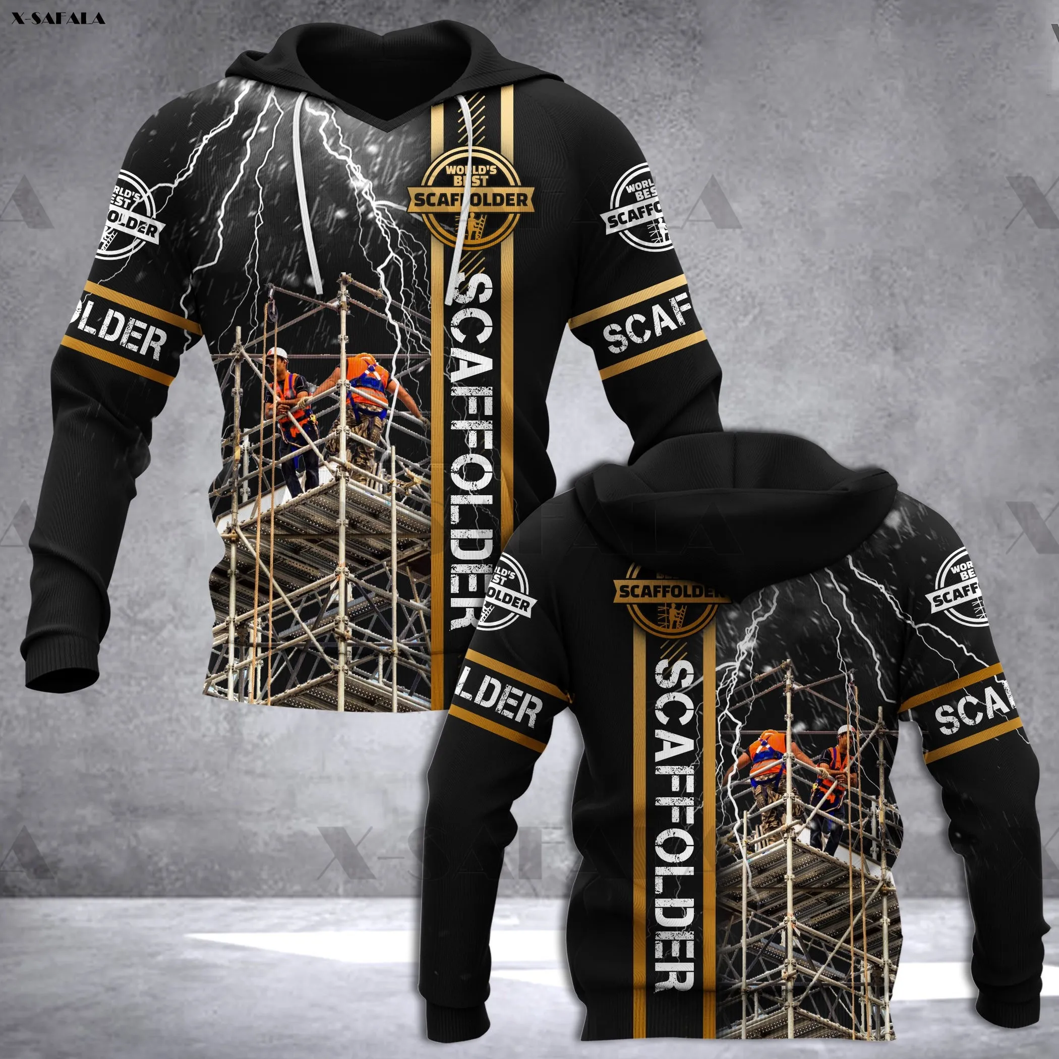 

SCAFFOLDER Operator Welder All Job Uniform Cosplay 3D Printed Hoodie Men's Pullover Sweatshirt Streetwear Tracksuits Jersey Gift