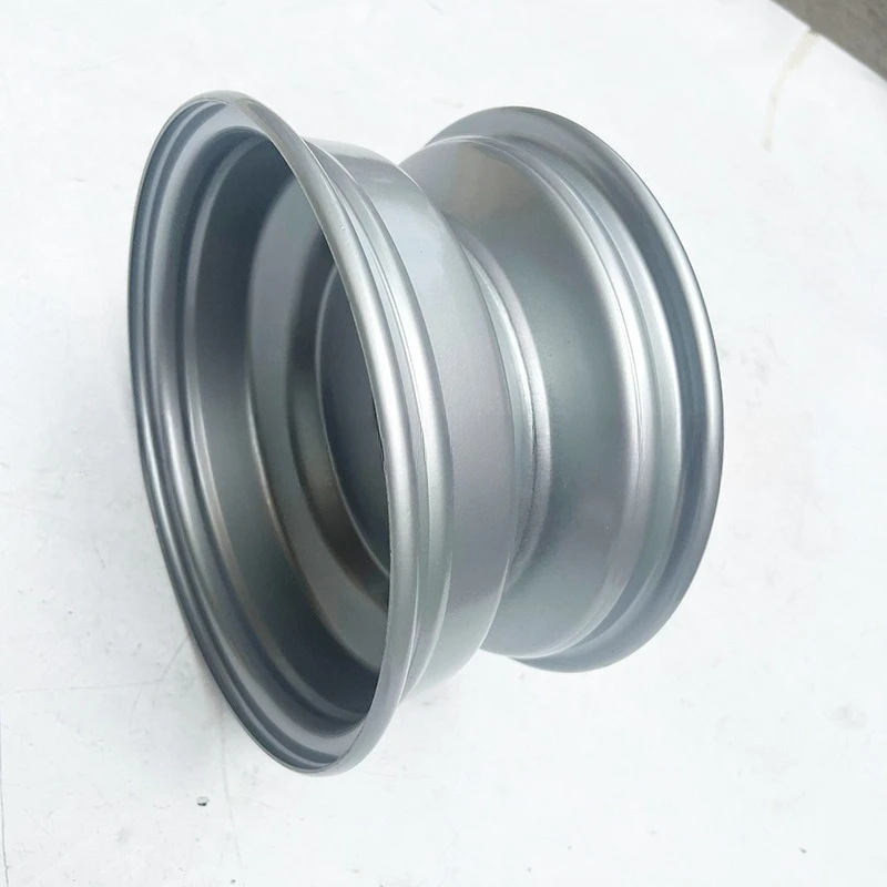 Suitable for four-wheel kart beach car 21/22X7-10 23 * 7-10 inch silver iron wheel hub vacuum wheel pot