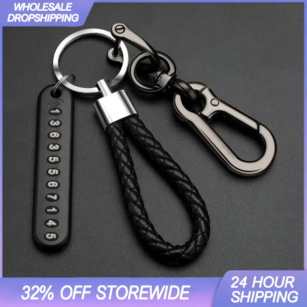 

High-Grade Anti-Lost Keychain for Families - Creative Multifunctional Key Ring - Essential for Everyday Adventures and Travel