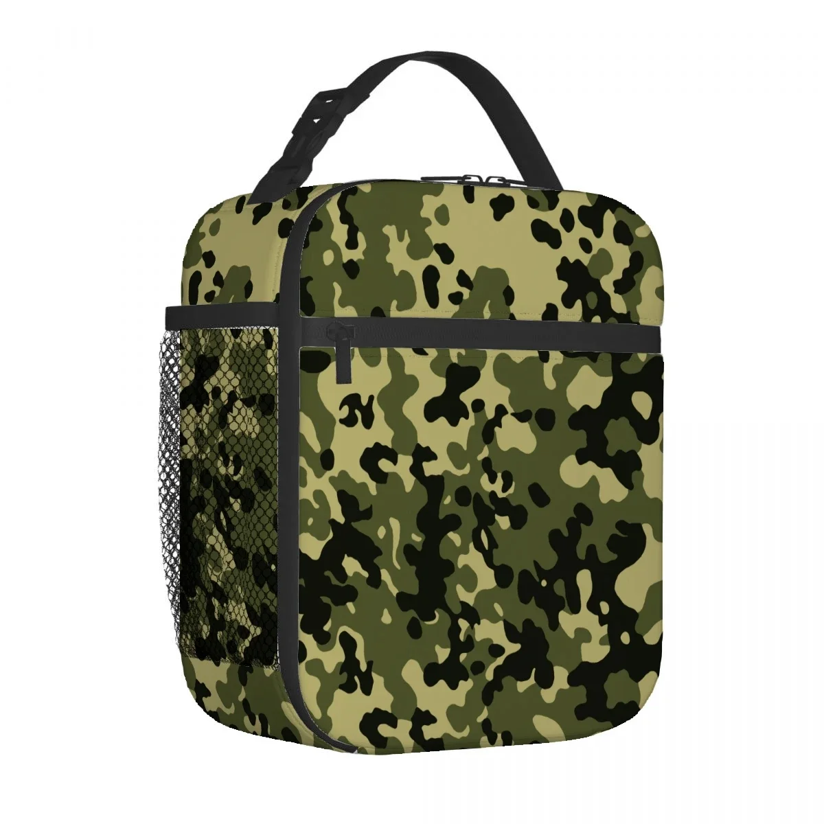 camouflage   Portable Aluminum Foil Thickened Insulated Office Lunch Bag Waterproof Lunchs Bags Tote Bags