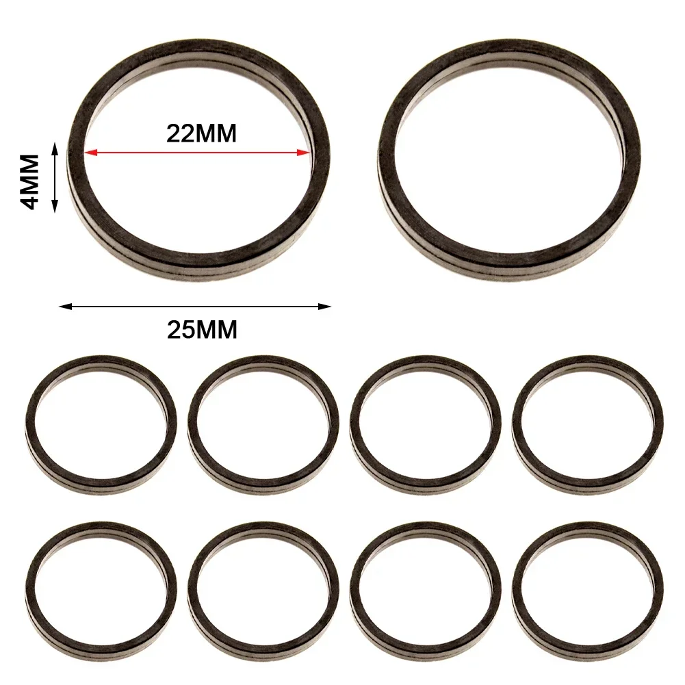 10pcs Bearing Rubber Sleeve Ring For 607 608 Angle Grinder Electric Hammer Tools Rubber Sleeve Ring Power Tools Parts