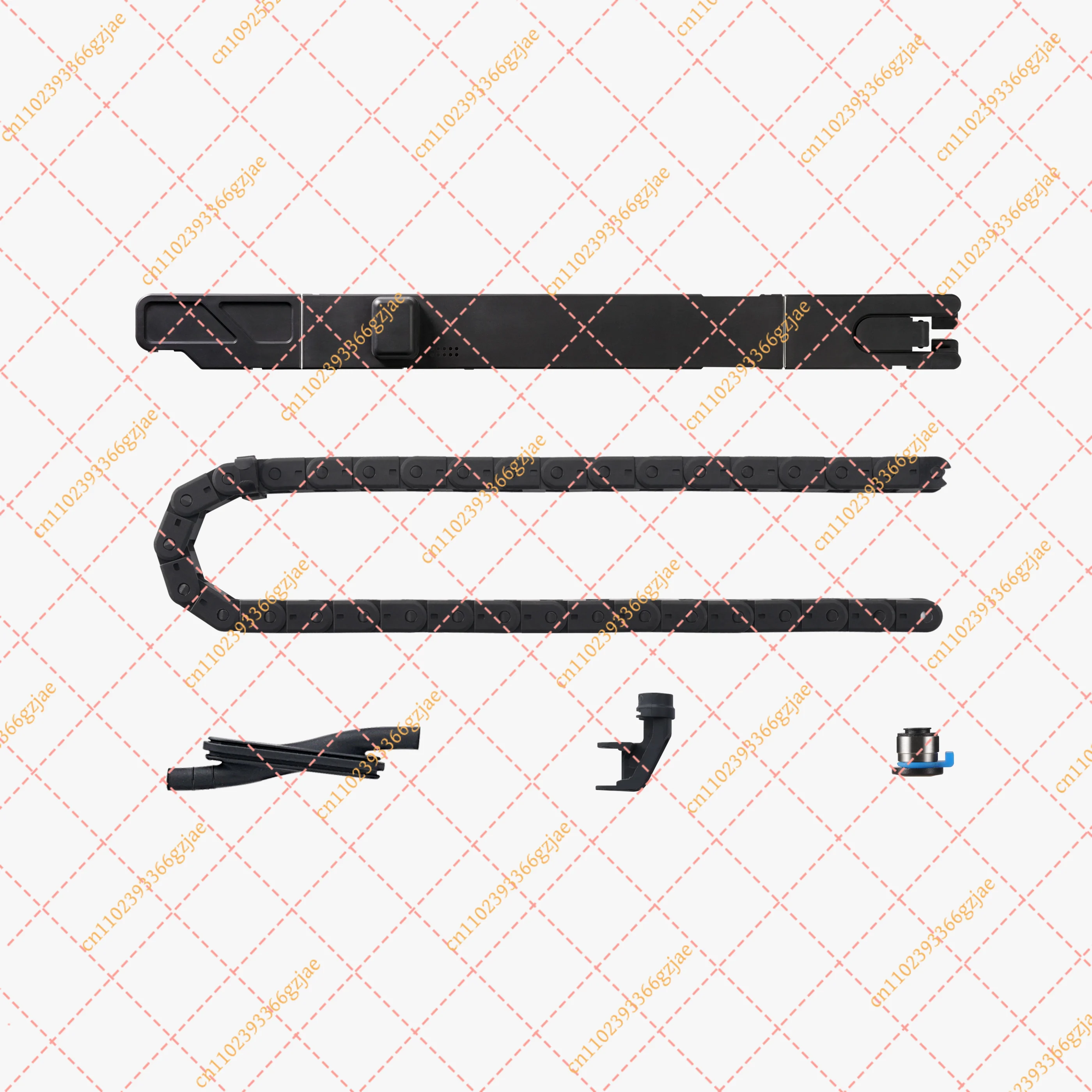 Cable Chain Assembly for Bambu P1/X1 Cable Bracket for BambuLab X1 Series P1 Series 3D Printers Original Accessories