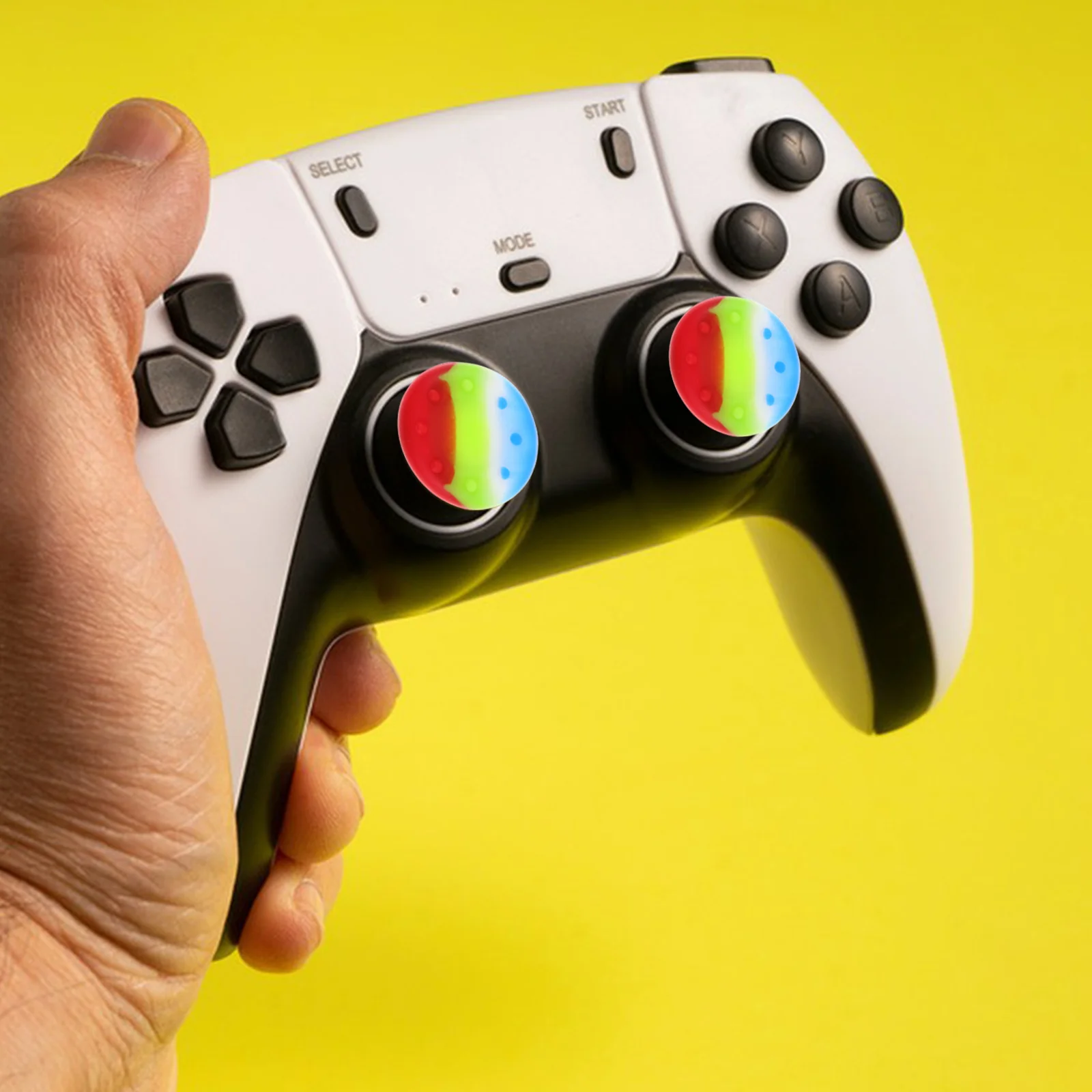 50 szt. Silikonowych nakładek na joystick, osłonki na analogowe drążki 3D do kontrolera gier, akcesoria ochronne