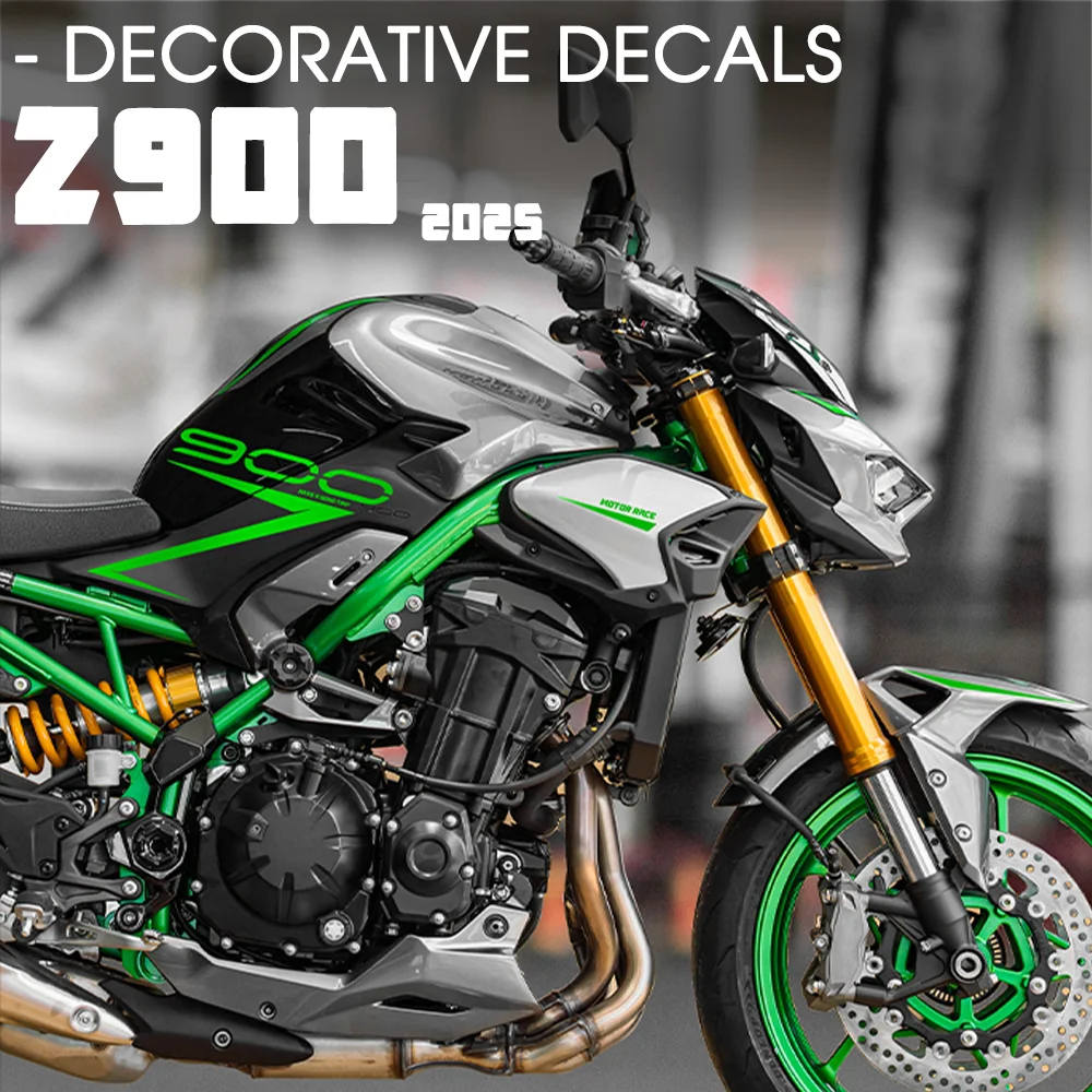 

2025 Z900 Z 900 Complete Stickers Kit For KAWASAKI Z900 Accessories Motorcycle Decorative Decals Z 900 Body Decoration Stickers