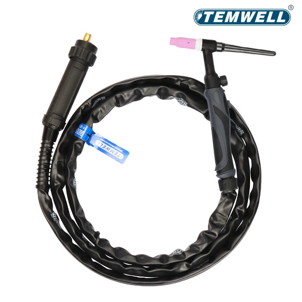 WP26 WP26FV TIG Welding Torch 200A Argon arc welding gun WP-26 wp-26fv 3m Argon arc welding gun European interface