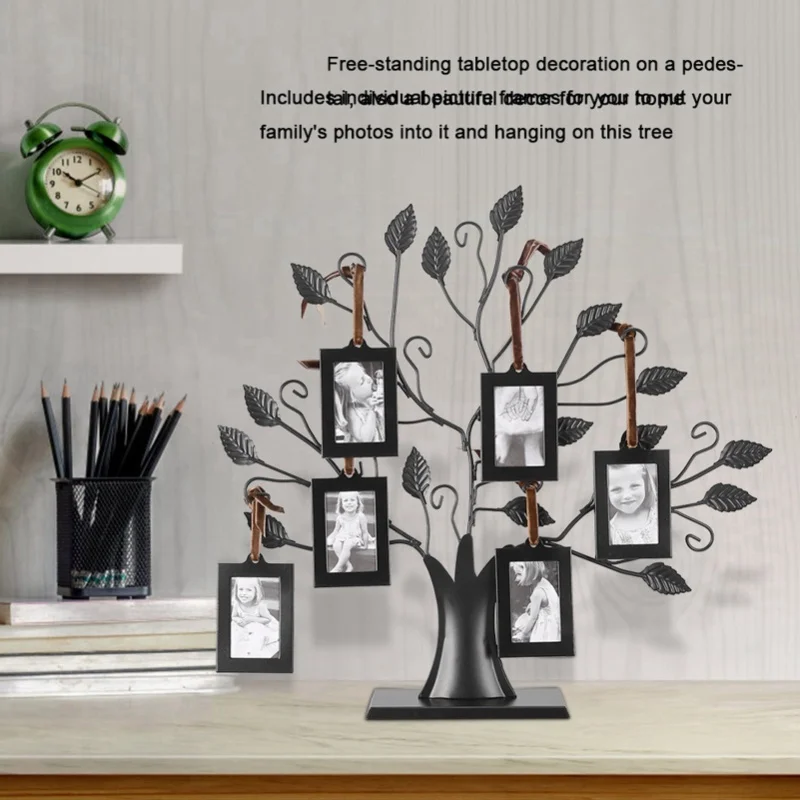 

Fashionable Family Photos Frame Display Tree With Hanging Pictures Frames Home Decor S