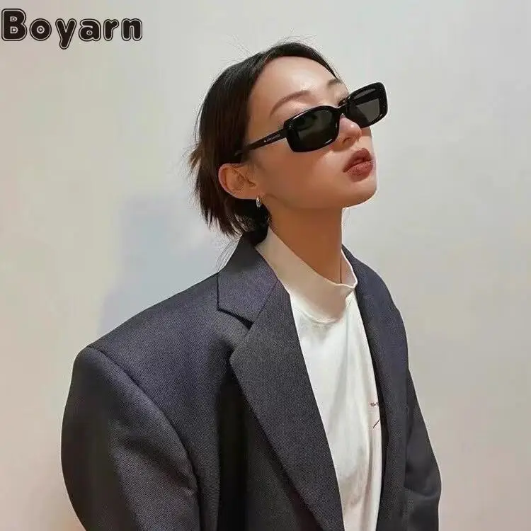 

New Women's Fashion Small Frame Sunglasses Square Men's Sun Glasses