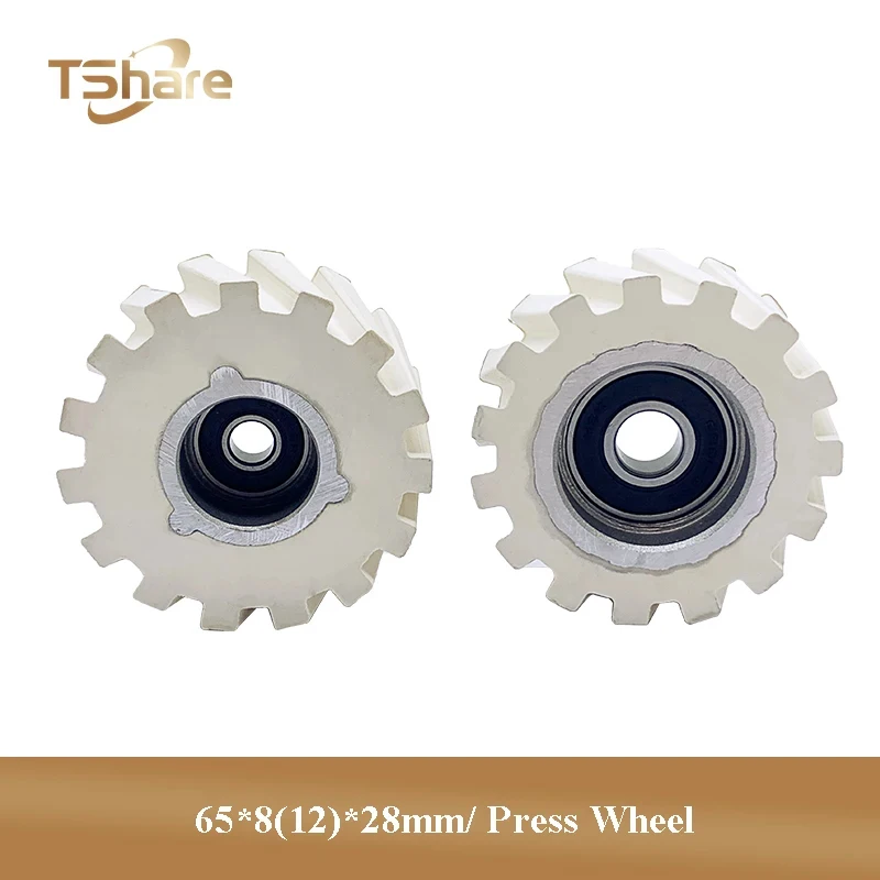 10pcs-durable-65-8-12-28mm-rubber-pressure-roller-wheels-for-nanxing-edge-banding-machine