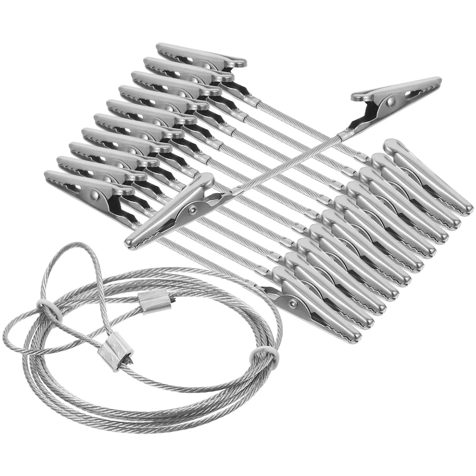 Double-Ended Alligator Clips Set – Metal Photo Clip Holders for Pictures, Postcards, Artwork & DIY Memo Cards