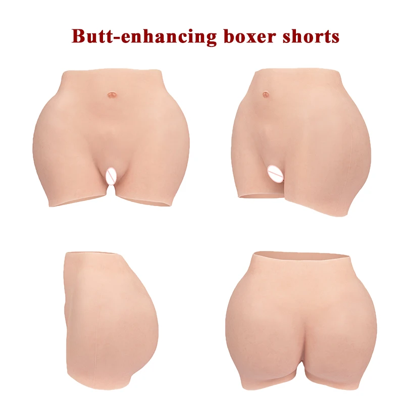 KUMIHO 8TH GEN Silicone Fake Ass Butt Lifter Crossdresser Realistic Vagina Panties for Men Hip Lift Transgender Underwear