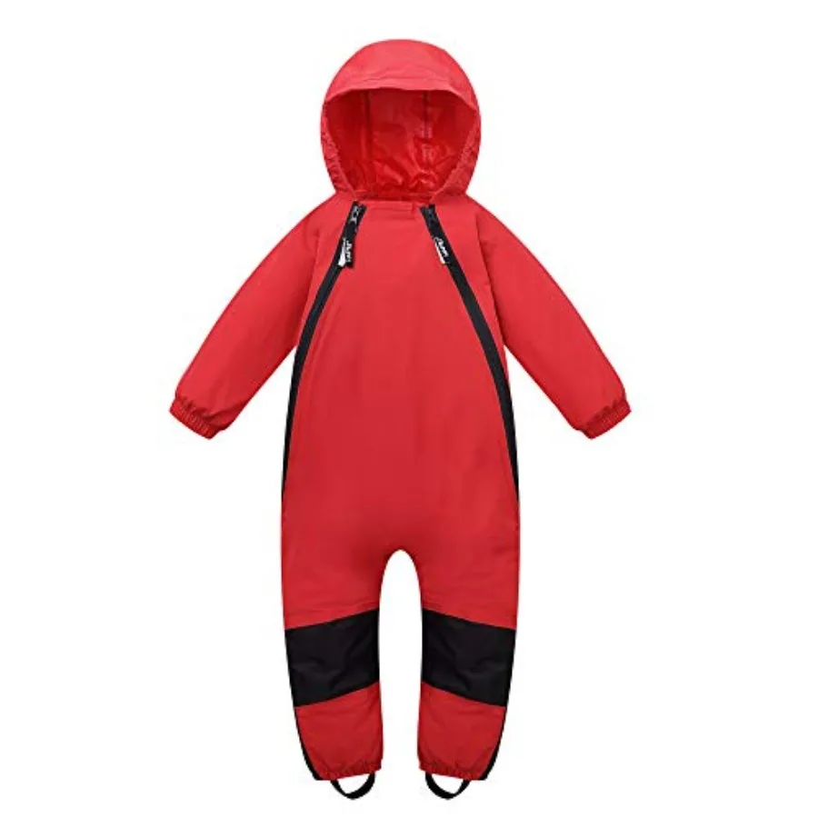 HAPIU Toddler Rain Suit Muddy Buddy Waterproof Coverall