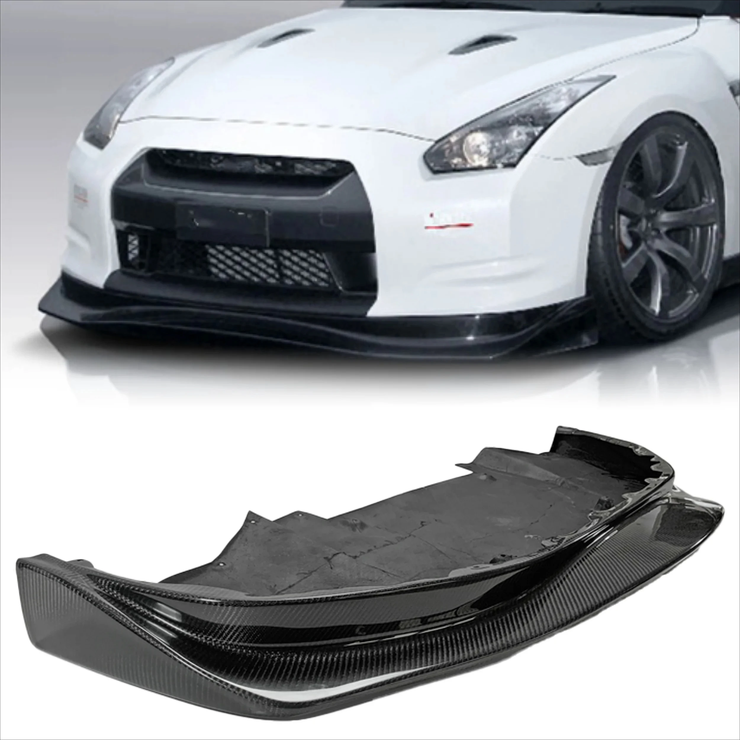 

For Nissan R35 GTR Early Amuse Front Lip Under Spoiler