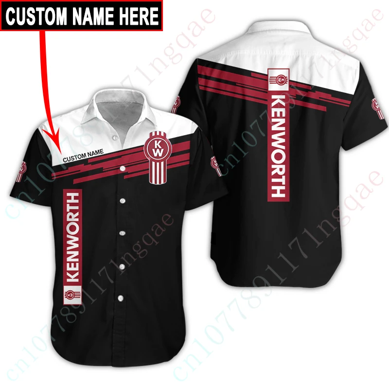 

Kenworth Shirts And Blouses Clothing Luxury Shirt Casual Shirts For Men Anime Oversized T-shirt Button Cardigan Harajuku Men's