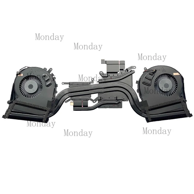 

Оригинальный дискретный вентилятор охлаждения с радиатором для HP Gaming 17-CD TPN-C142 M53279-001