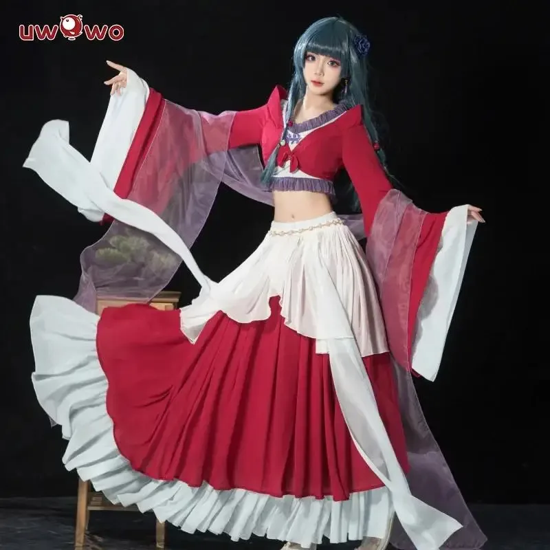 

UWOWO Thee Apothecaryy Diariess Maomao Dance Dress Cosplay Costume Dress Halloween Costume