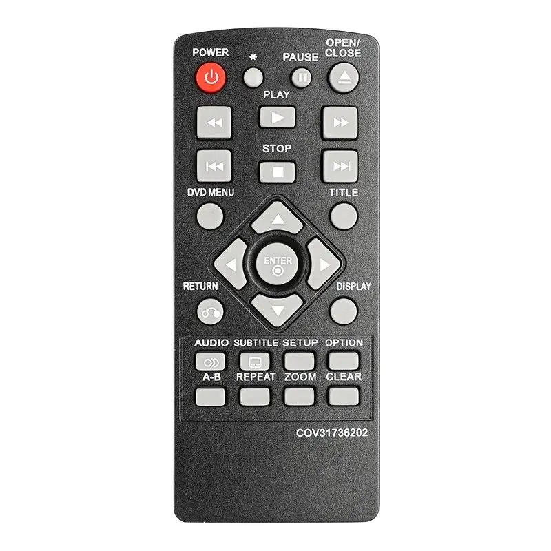 COV31736202 For LG Remote Control Replacement, For LG DVD Player DP132 DP132NU DP132H DP132-H