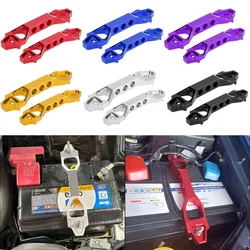 Car Battery Tie Down Brace Aluminum Alloy Battery Fasten Bracket Holder Modification Accessories for Honda Civic 14cm or 19cm