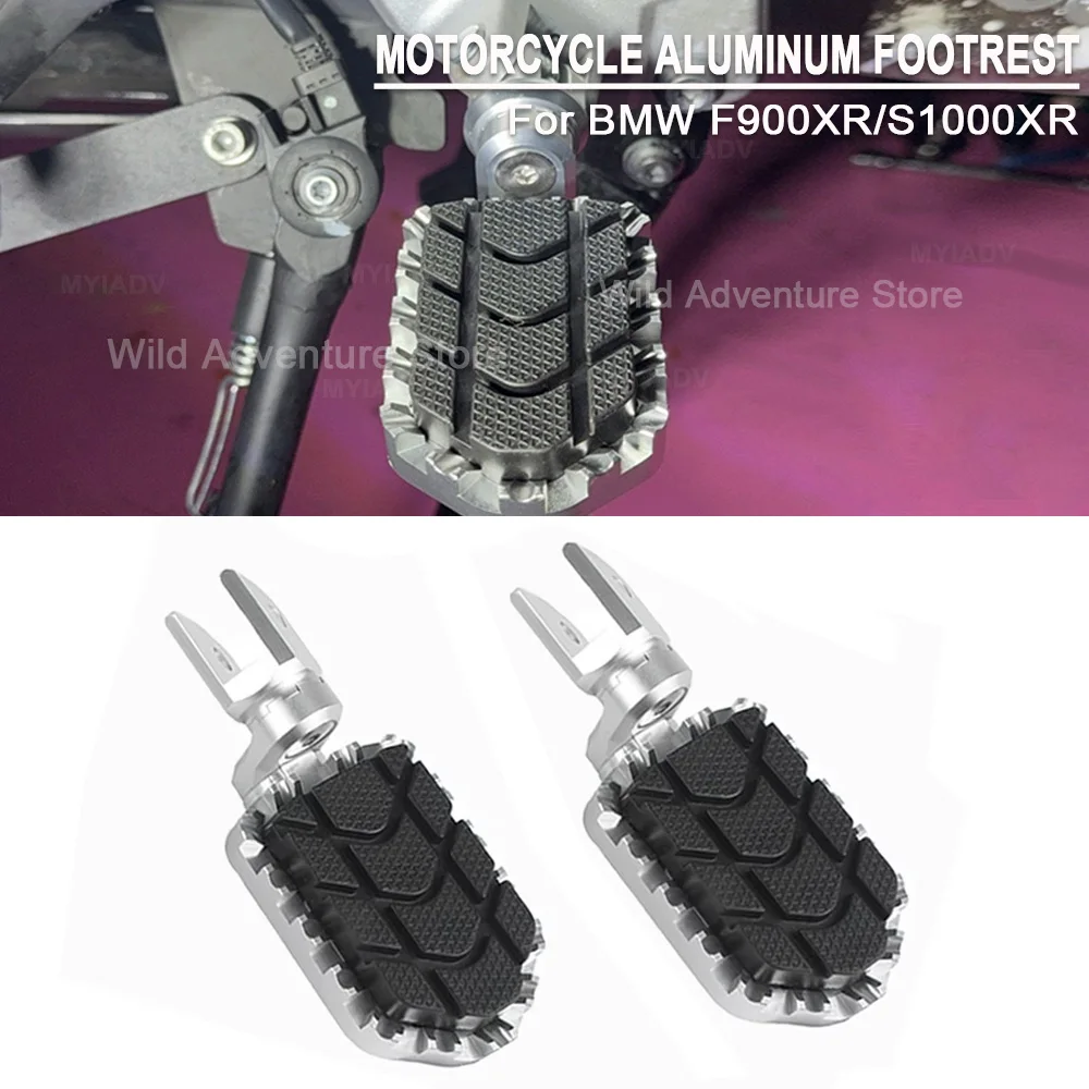 Motorrad-Fußrasten aus Aluminium für BMW S1000 F900 XR S1000XR 2020-22 2023 F900XR 2021-2023
