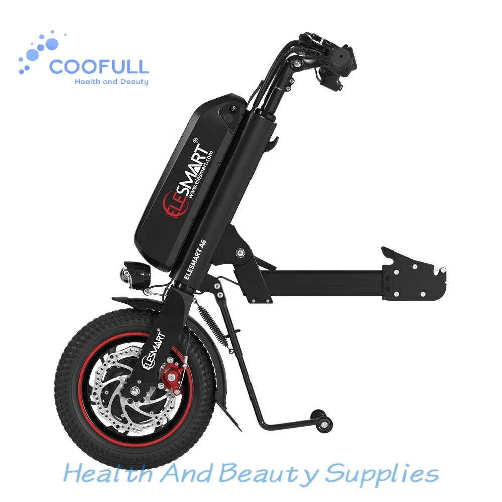 Coofull USA Local Warehouse Stock Electric Handbike 36V/48V 500W Power Attachment for Wheelchair