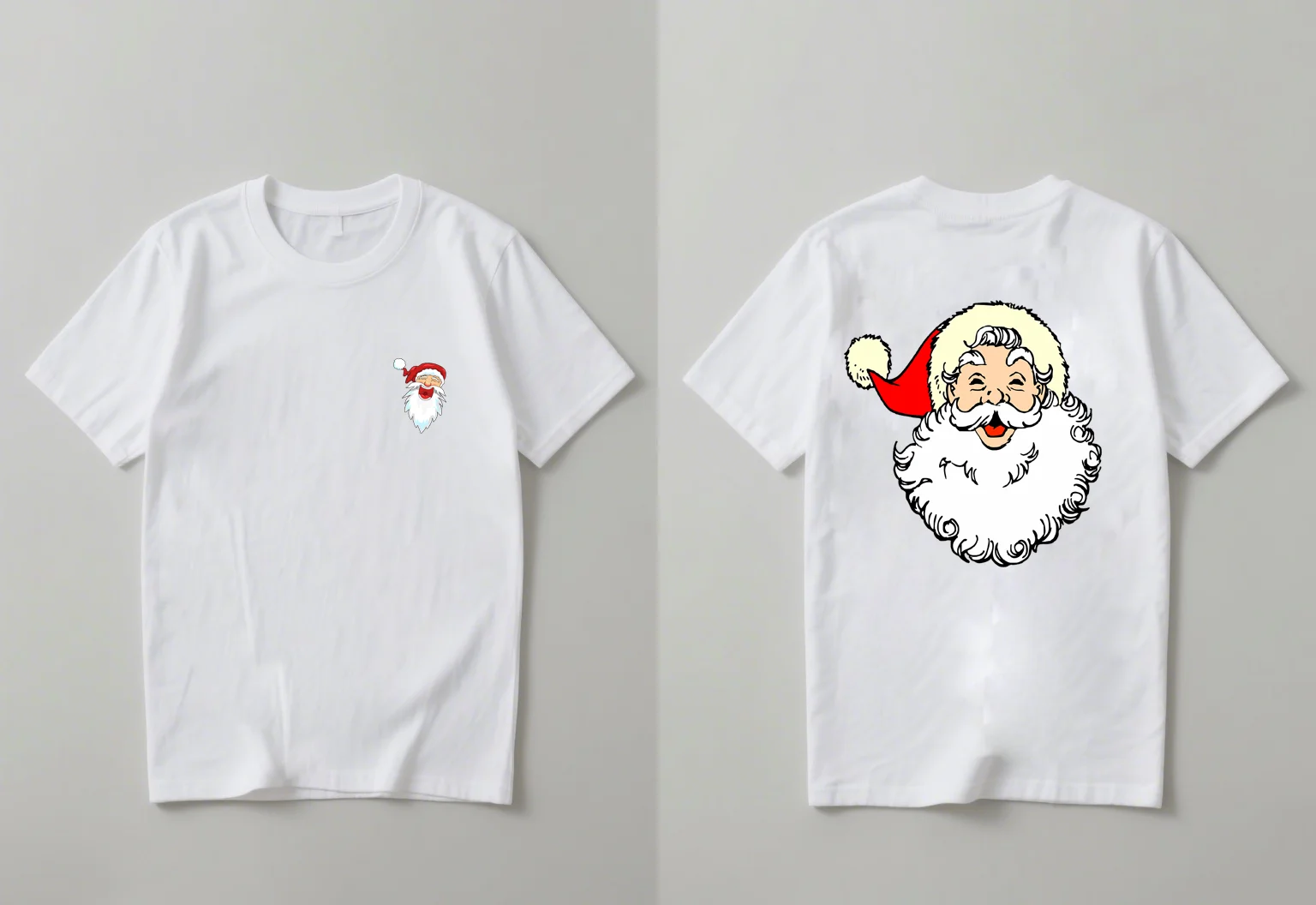 The latest casual fashion in 2025 features Christmas-style printed short-sleeved shirts suitable for both men and women