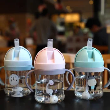 Double Handle Kids Straw Cup 2