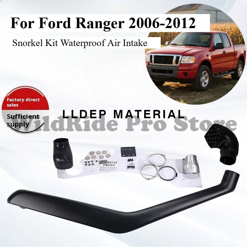 

For Ford Ranger 2006-2012 Snorkel Kit Waterproof Air Intake Off-Road 4x4 Pickup Wading Upgrade