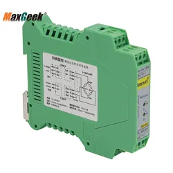 Maxgeek MV-20C 0-20mA ±10V Strain Gauge Bridge Amplifier Industrial-grade Precise Isolated Bridge Amplifier