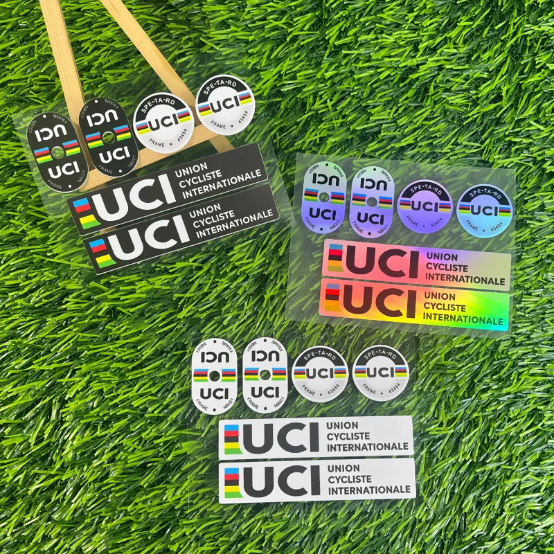

6 pieces/1 set of colorful laser effect car decals, waterproof and sunscreen self-adhesive stickers, suitable for external