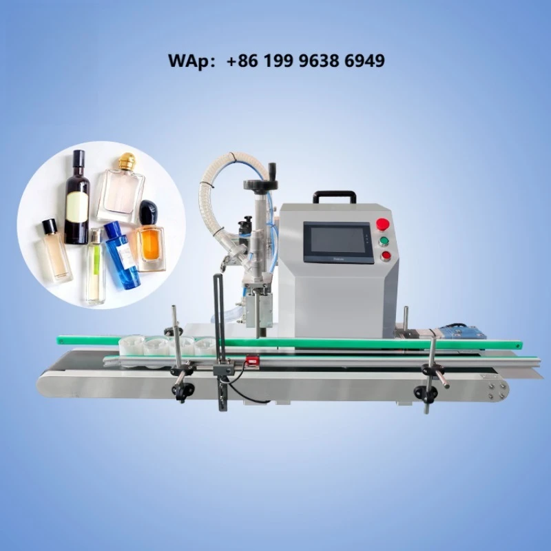Easy to Operate Semi-automatic Cosmetic Sauce Filling Machine Production Line Desktop Adjustable Filling Capacity Equipment
