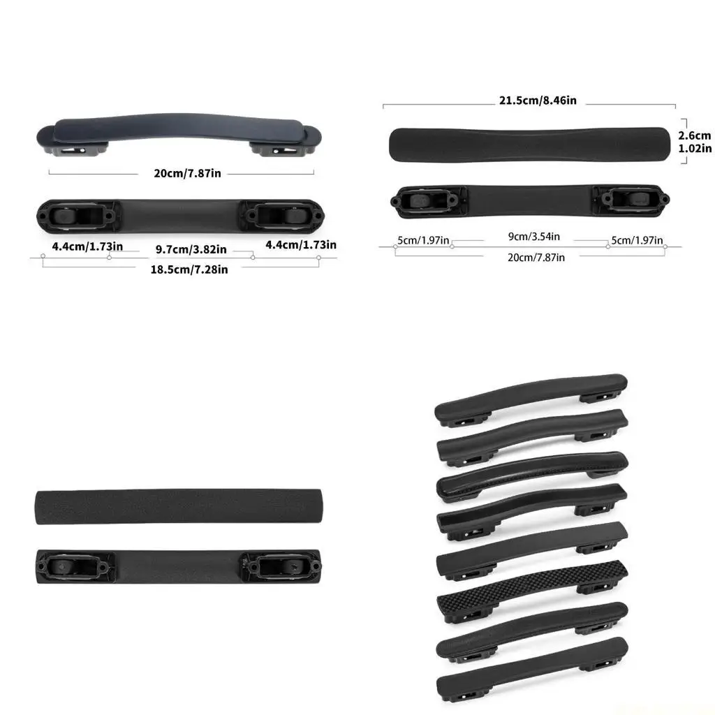 

X90D Replacement Luggage Suitcase Handle Carry Strap Luggage Grip Luggage Replacement Handle Pulls for Luggage Case Repair