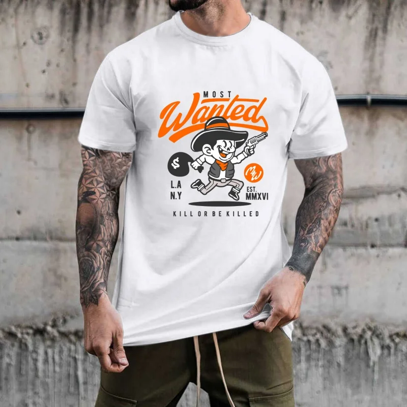 Vintage Western Cowboy Cartoon Heat - Transfer White Ink Iron - on Patch, Fun Pattern, Suitable for T - shirts/Canvas Bags,