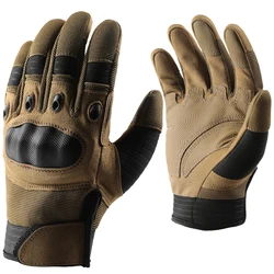 Men Full Finger Tactical Touch Screen Gloves Outdoor Hiking Riding Cycling Bike Skiing Training Climbing Airsoft Hunting Mittens