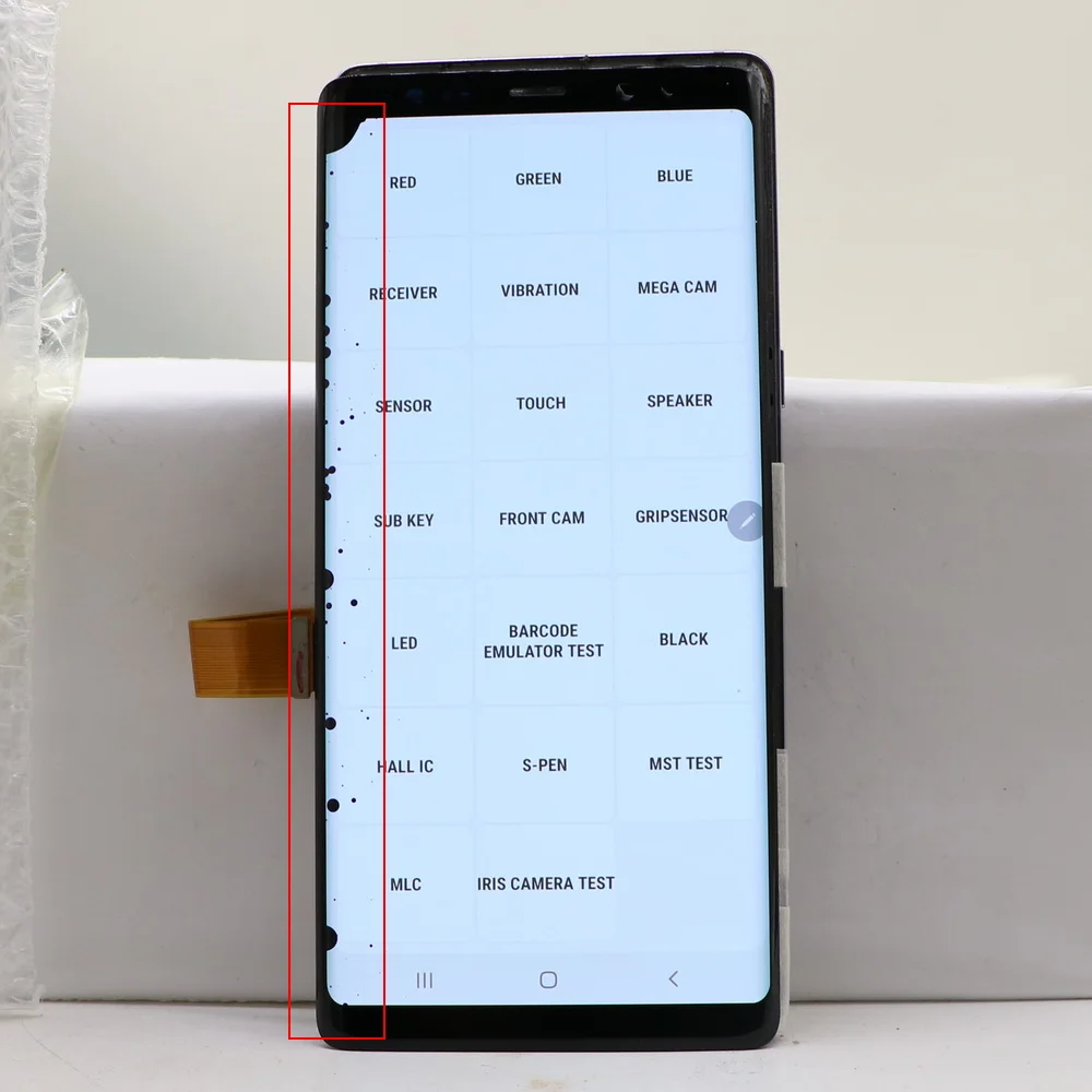 With defects Amoled Lcd For Samsung Galaxy NOTE 8 LCD  N950 N950F N950A N950U Display Touch Screen Digitizer Replacement Parts