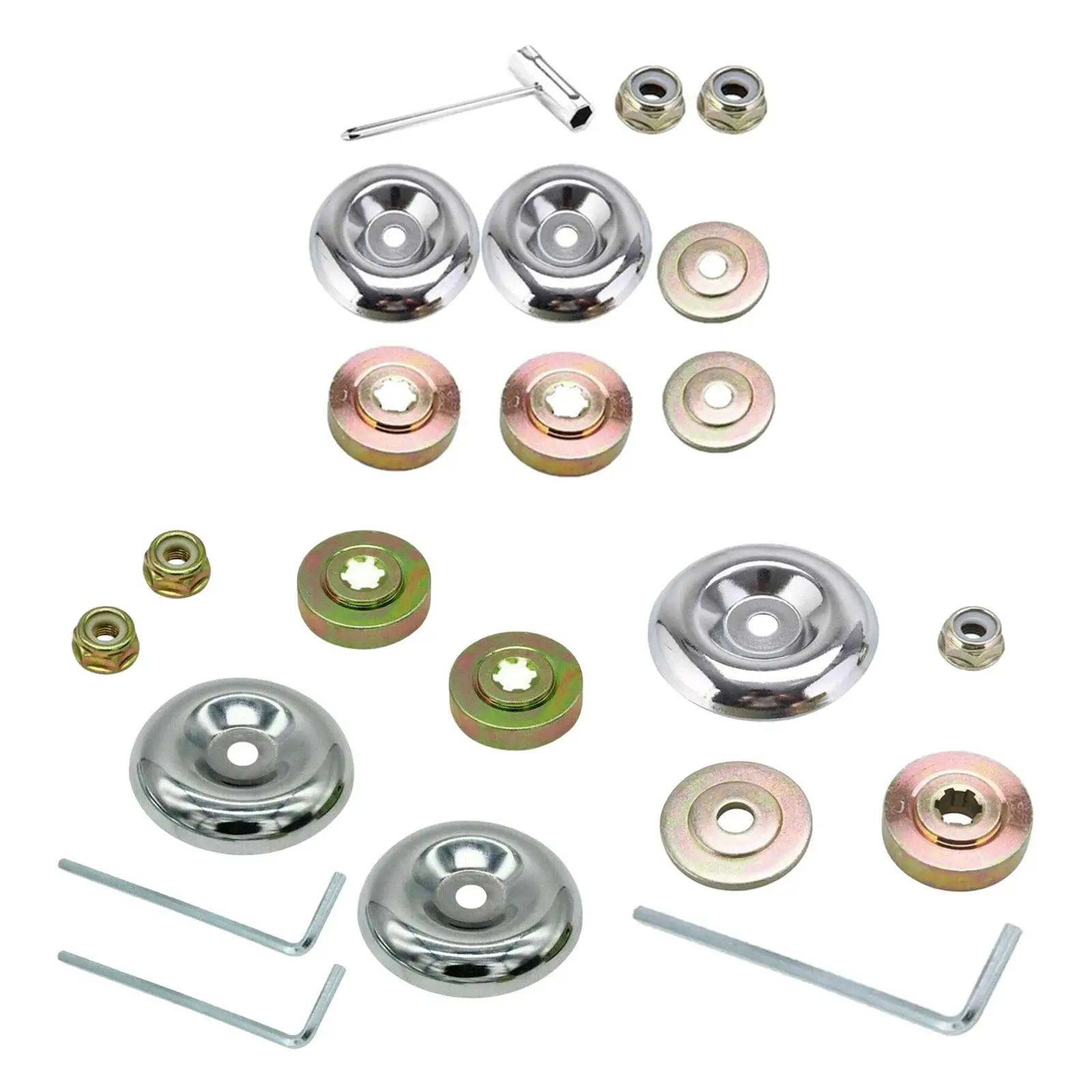 Escova Cortador Lâmina Adaptador Acessório Kit de Manutenção para Grama Aparador String Trimmer Escova Cortador Lawnmower Parte