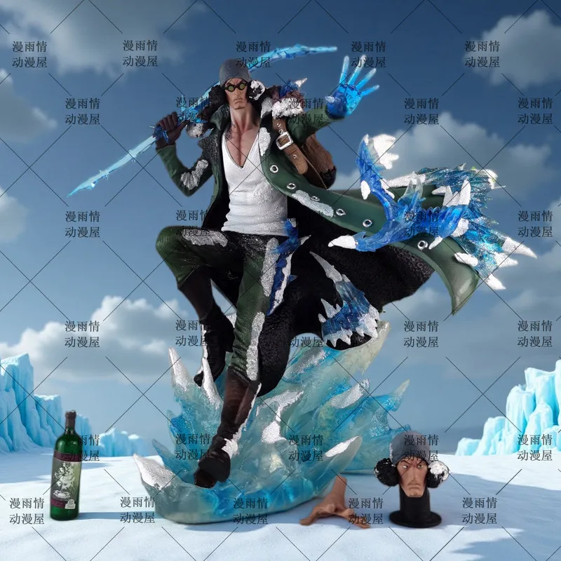 

Manyuqing One Piece Aokiji Revolutionary Army Action Figure Collectible Anime Statue Decorative Ornament For Adult Male Gift