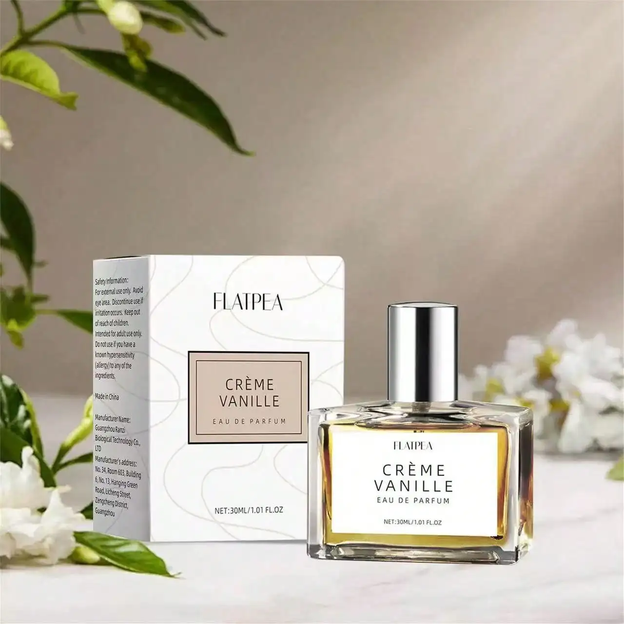 

30ml Vanilla Cream Perfume, Sweet And Charming, Long-Lasting Fresh Fragrance, Showing Unique Charm, Ideal Gift For Girlfriends And Friends