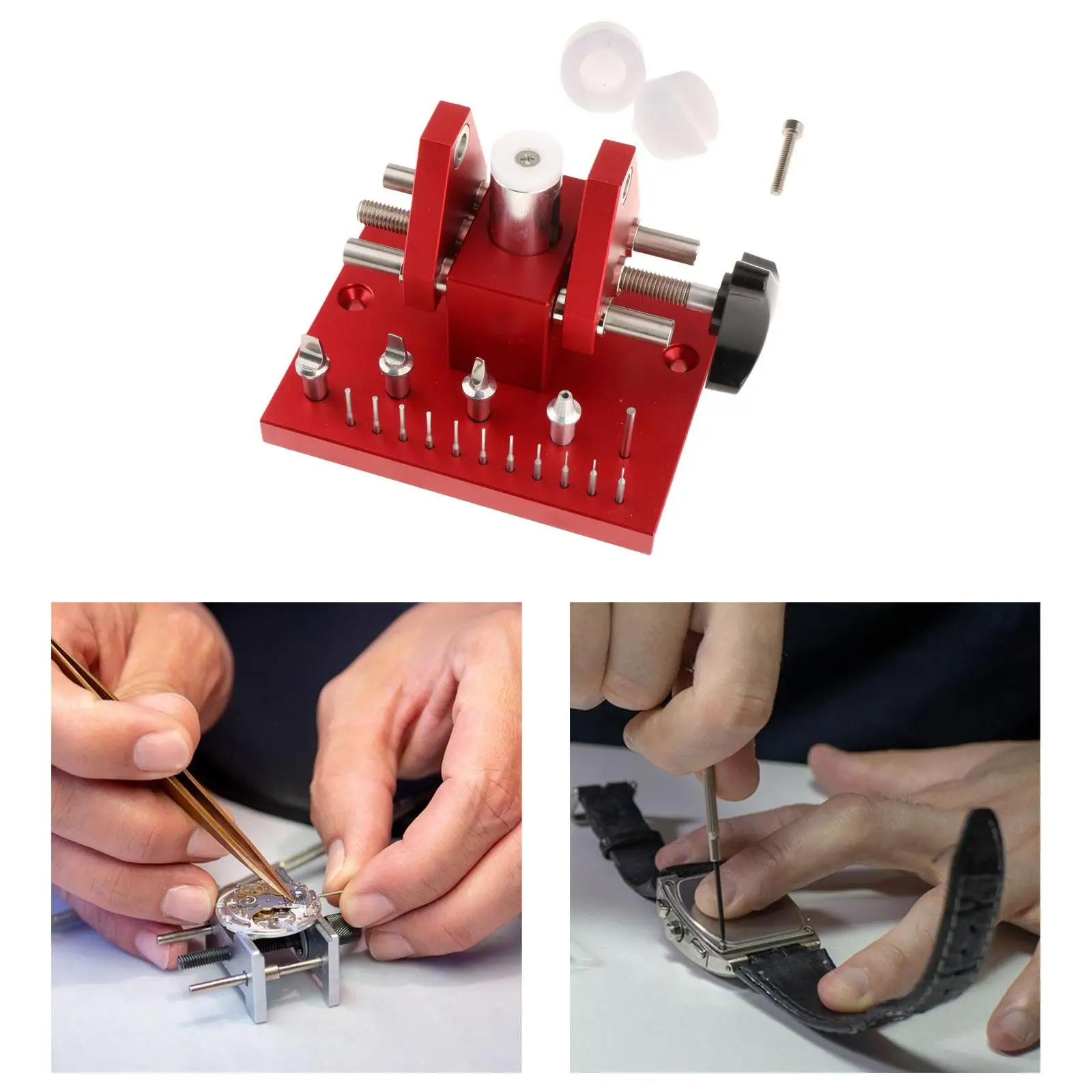 

Watch Case Opener Watch Back Cover Opener Professional Practical Watch Band Link Remover Adjuster for Watchmaker