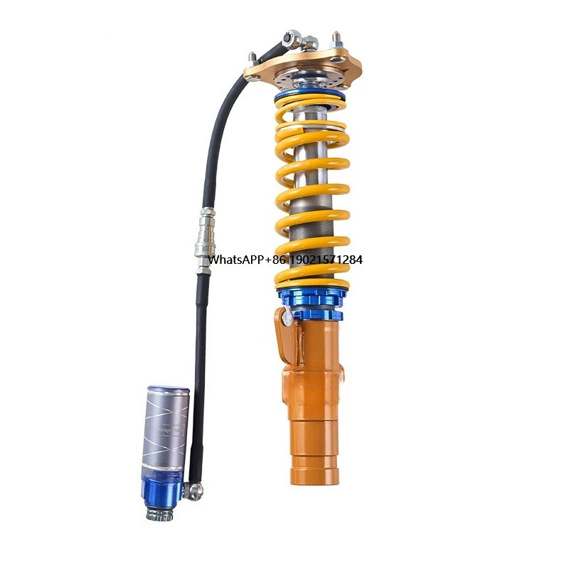 

High Performance Coilover Inverted Monotube Shock Absorber for Porsche | Adjustable Suspension Kit for Car Racing & Street Use