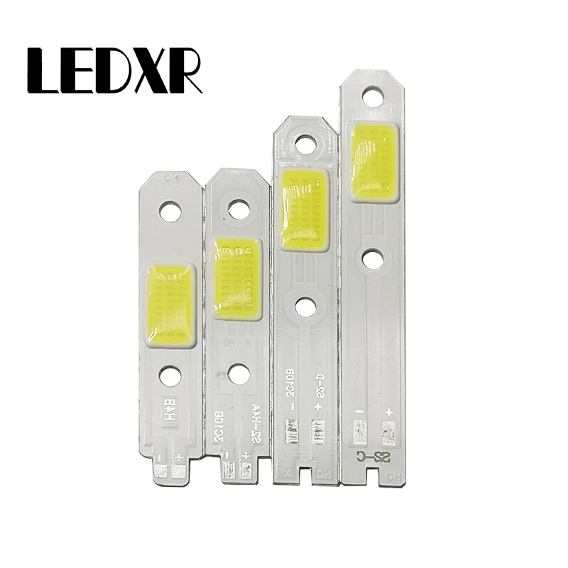 Fuente de luz LED para coche y motocicleta, 10 Uds., CSP, COB, S2, H1, S2, H4, S2, H7, luz blanca, 6000-6500K, 9,0-9,5 V, 1200mA