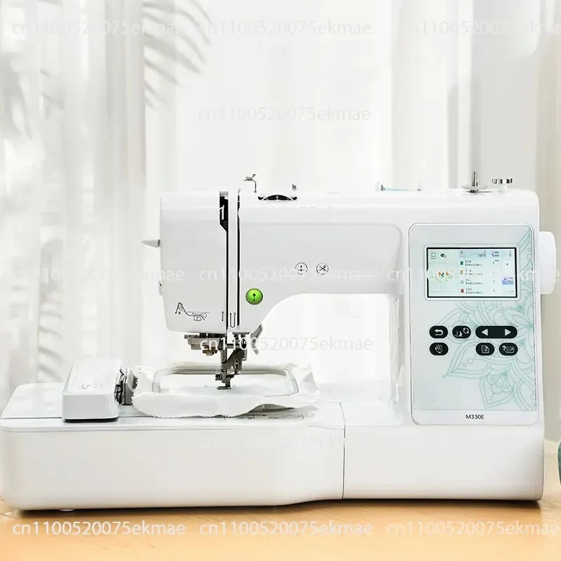 M330E Computer Home Embroidery Machine Name Sticker Machine Automatic Embroidery Commercial Small Mini