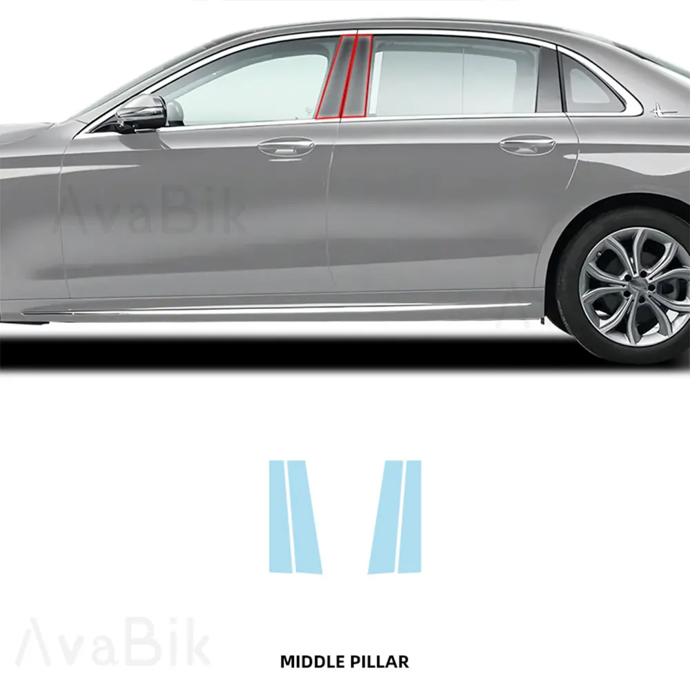 

PPF Polyurethane Headlamp Pre-cut car Paint protection Film for Mercedes-Benz E-Class 2021-2023 Transparent Protective Film 7.5