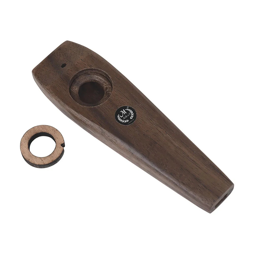 

Portable Wooden Kazoo Mouth Flute, Compact and Lightweight, Carry around Anywhere, Ideal for Music Enthusiasts