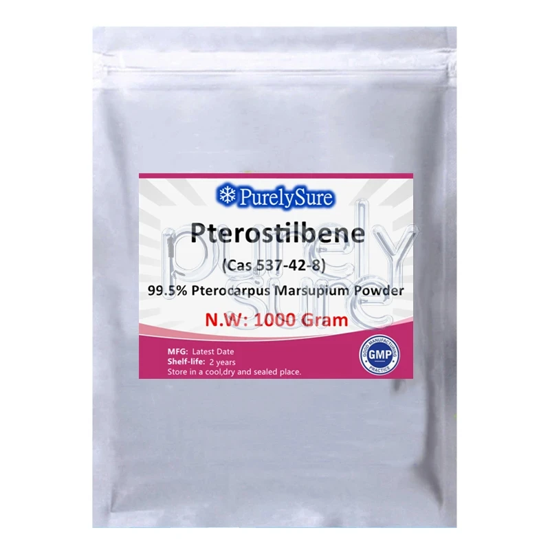 

Customized 99% Pterostilbene Powder,4-layer Inner Plastic Bags Out Aluminum Foil Bag Global Fast Shipping