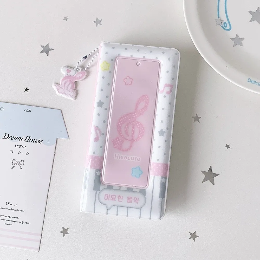 Cute Angel Wings Card Album PVC Hollow Instant Camera Photo Album 4 Grids Kpop Photo Card Cover